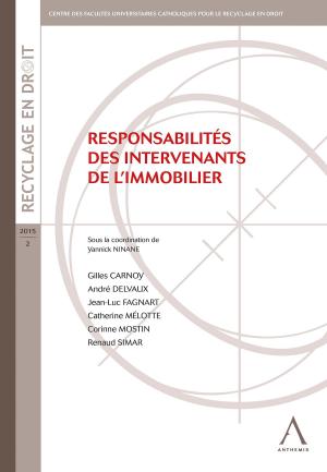 Cover of the book Responsabilités des intervenants de l'immobilier by Jérémie Van Meerbeeck (dir.), Collectif