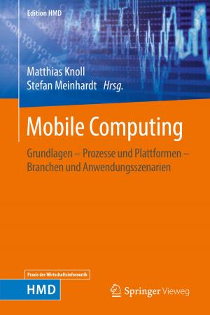 Cover of the book Mobile Computing by Mathias Bauer, Willi Freeden, Hans Jacobi, Thomas Neu