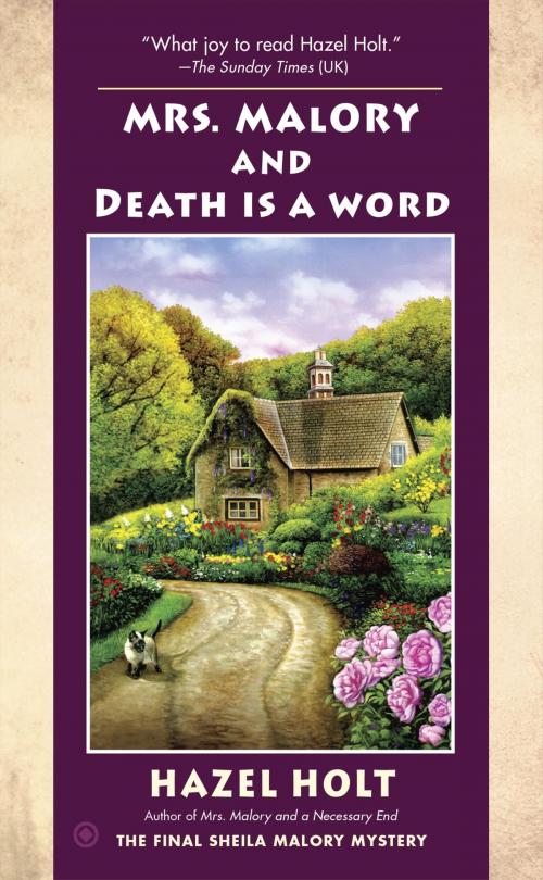 Cover of the book Mrs. Malory and Death Is a Word by Hazel Holt, Penguin Publishing Group