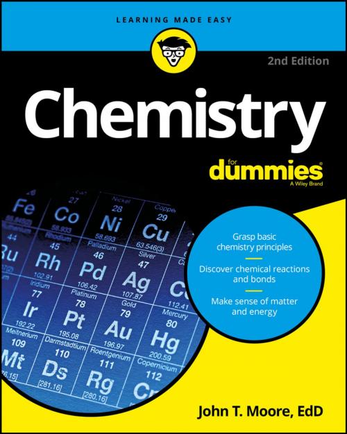 Cover of the book Chemistry For Dummies by John T. Moore, Wiley