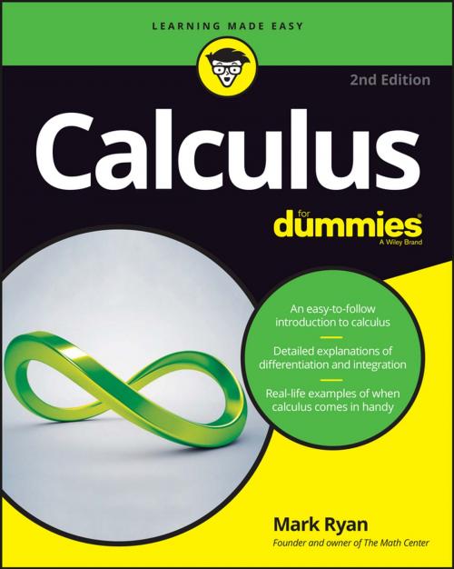 Cover of the book Calculus For Dummies by Mark Ryan, Wiley