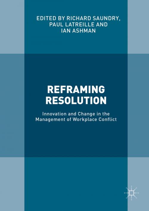 Cover of the book Reframing Resolution by , Palgrave Macmillan UK