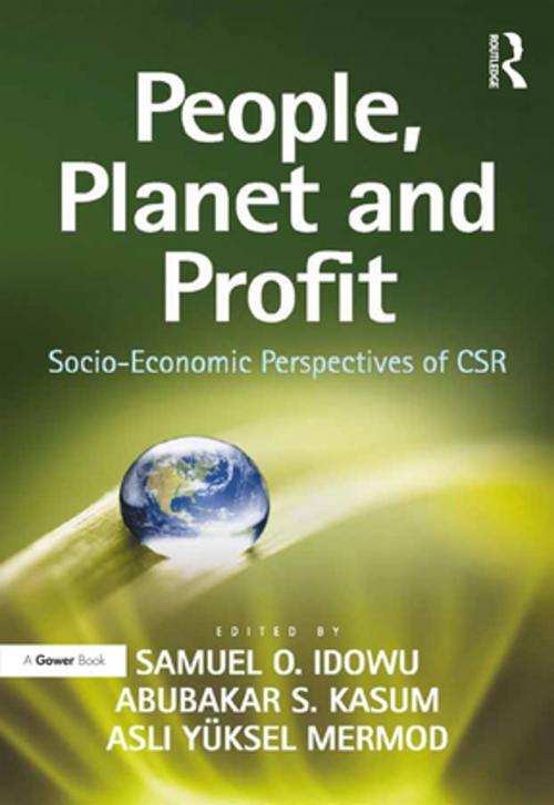 Cover of the book People, Planet and Profit by Samuel O. Idowu, Abubakar S. Kasum, Taylor and Francis