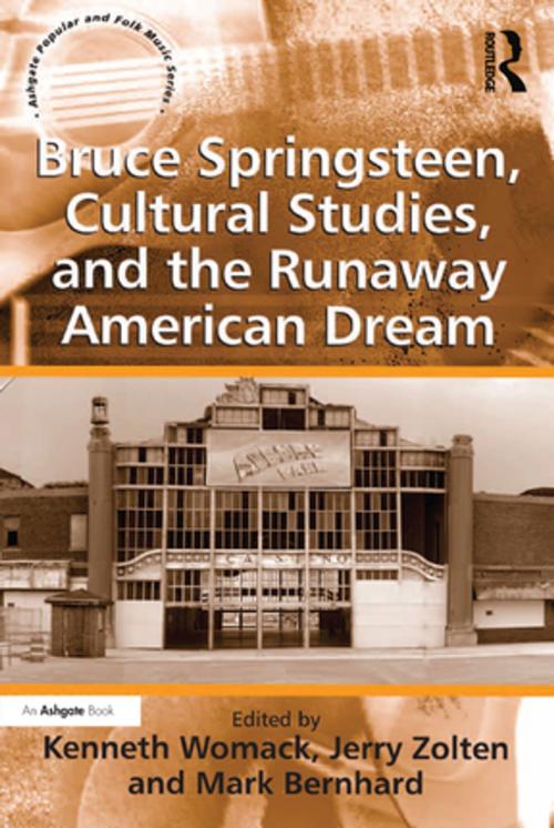 Cover of the book Bruce Springsteen, Cultural Studies, and the Runaway American Dream by Jerry Zolten, Taylor and Francis