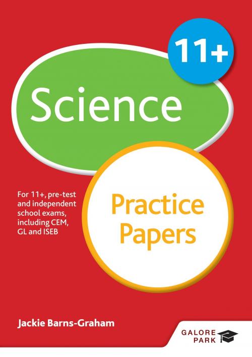 Cover of the book 11+ Science Practice Papers by Jackie Barns-Graham, Hodder Education