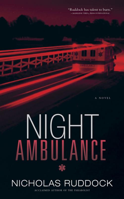Cover of the book Night Ambulance by Nicholas Ruddock, Breakwater Books Ltd.