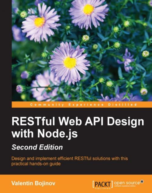 Cover of the book RESTful Web API Design with Node.js - Second Edition by Valentin Bojinov, Packt Publishing