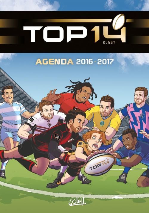 Cover of the book TOP 14 T04 by Benjamin Ferré, Gildas Le Roc'h, Christopher Lannes, Soleil