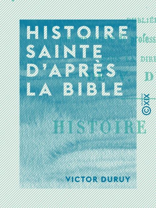 Cover of the book Histoire sainte d'après la Bible by Victor Duruy, Collection XIX