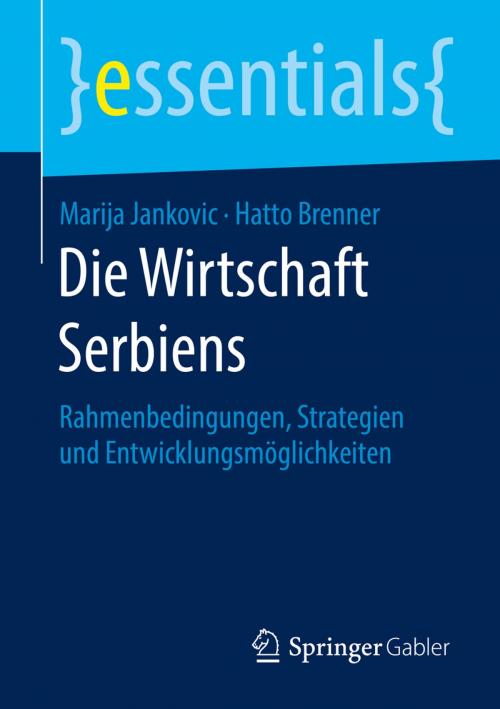 Cover of the book Die Wirtschaft Serbiens by Marija Jankovic, Hatto Brenner, Springer Fachmedien Wiesbaden