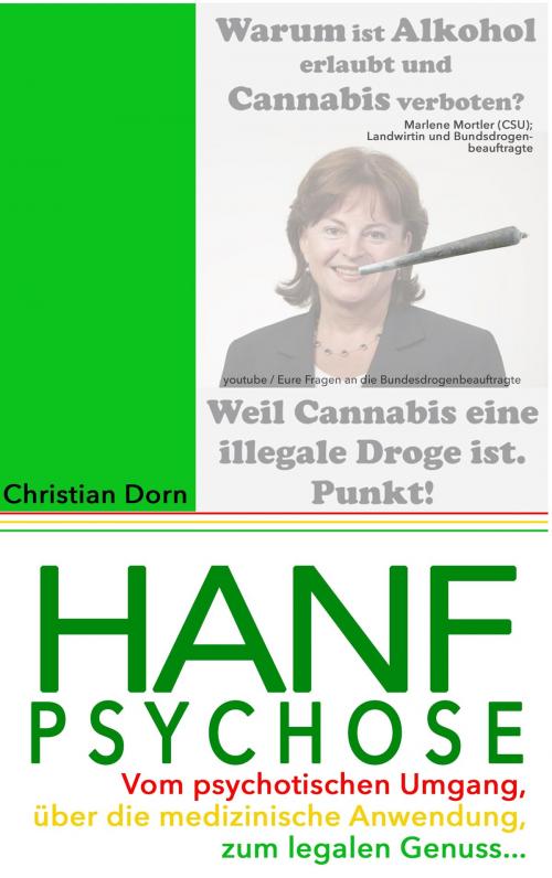 Cover of the book Hanfpsychose by Christian Dorn, Books on Demand