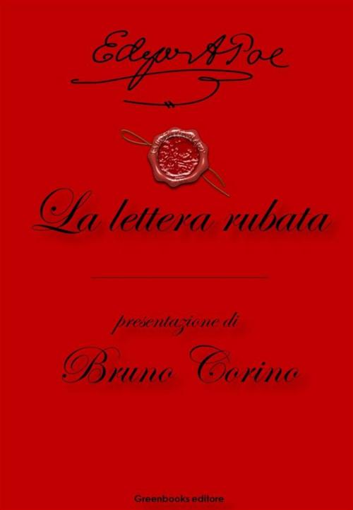 Cover of the book La lettera rubata by Edgar Allan Poe, Greenbooks Editore