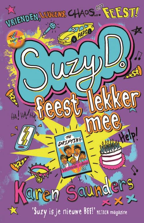 Cover of the book Suzy D. feest lekker mee by Karen Saunders, VBK Media