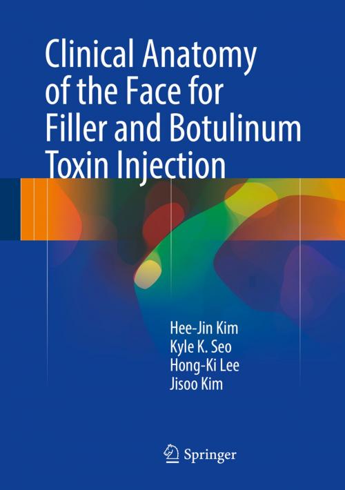 Cover of the book Clinical Anatomy of the Face for Filler and Botulinum Toxin Injection by Hong-Ki Lee, Hee-Jin Kim, Jisoo Kim, Kyle K Seo, Springer Singapore