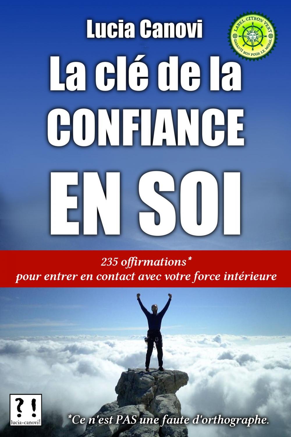 Big bigCover of La clé de la confiance en soi