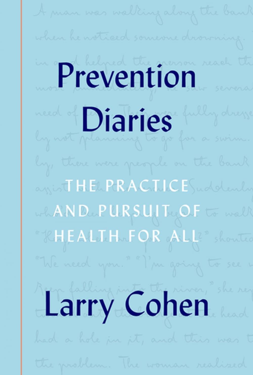 Big bigCover of Prevention Diaries