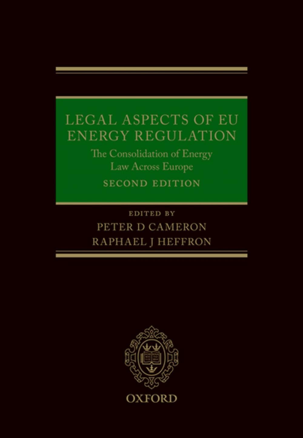 Big bigCover of Legal Aspects of EU Energy Regulation