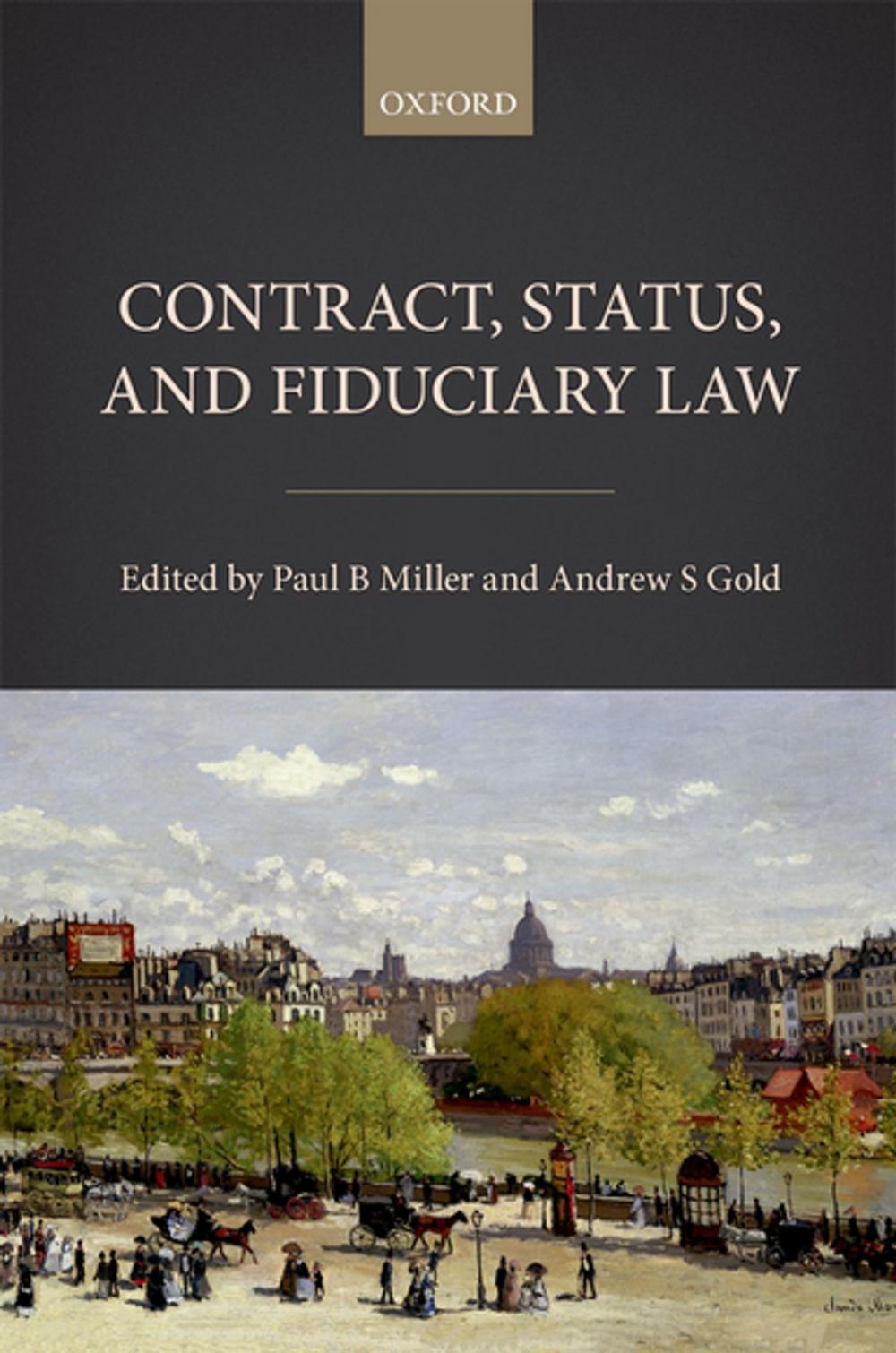 Big bigCover of Contract, Status, and Fiduciary Law