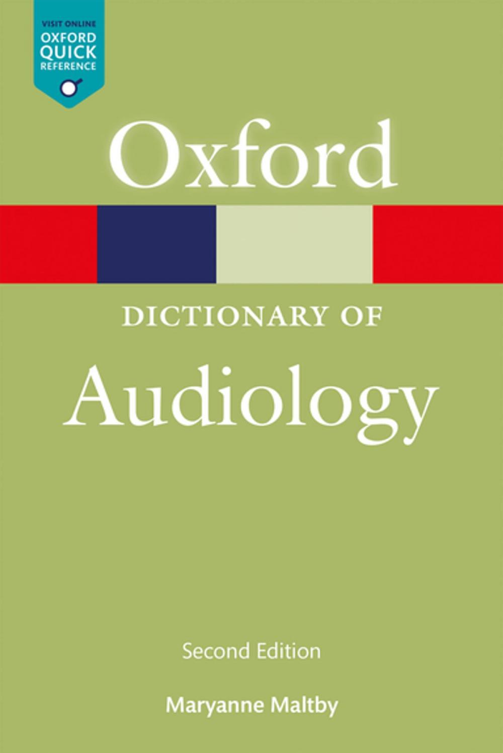 Big bigCover of A Dictionary of Audiology