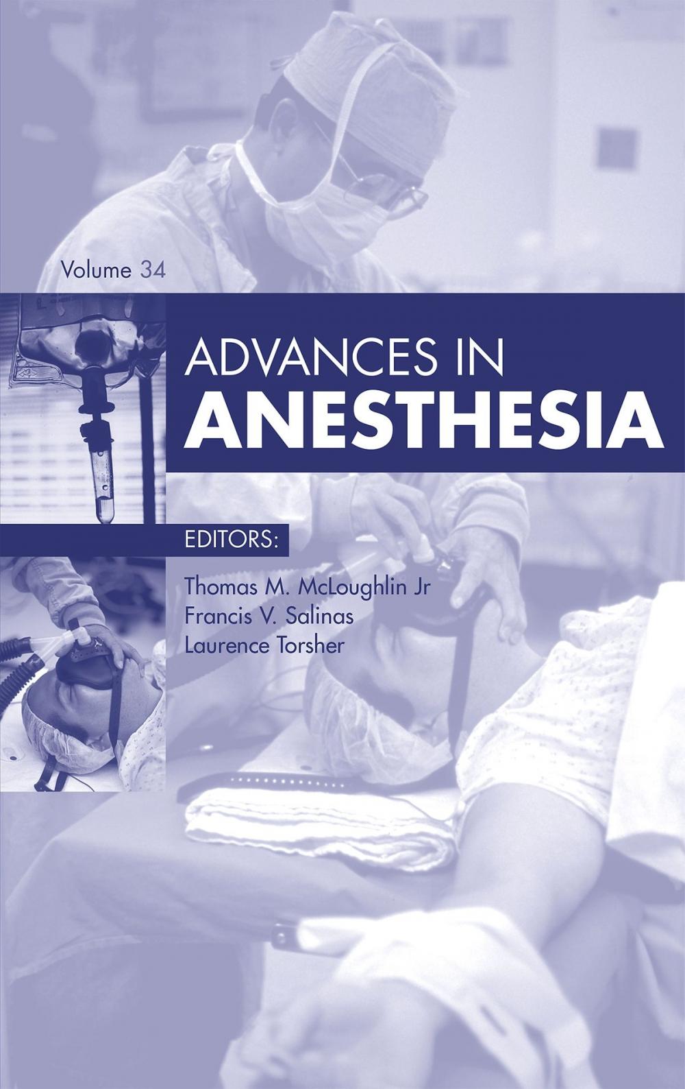 Big bigCover of Advances in Anesthesia, E-Book 2016