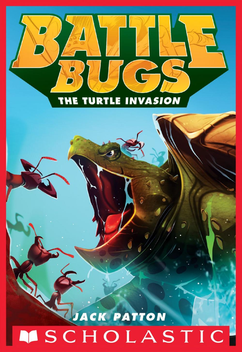 Big bigCover of The Turtle Invasion (Battle Bugs #10)