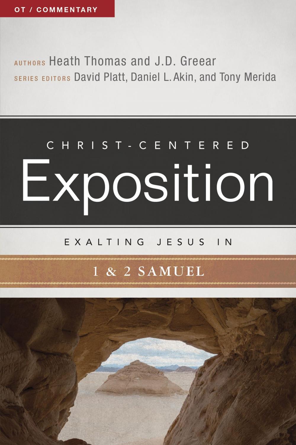 Big bigCover of Exalting Jesus in 1 & 2 Samuel