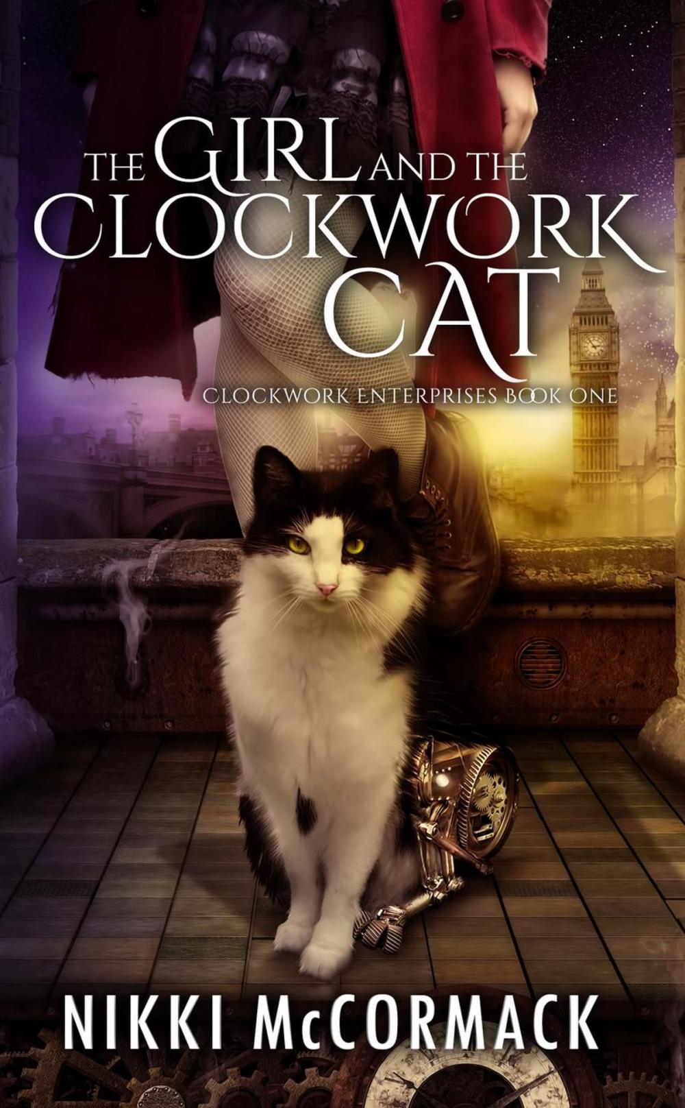 Big bigCover of The Girl and the Clockwork Cat