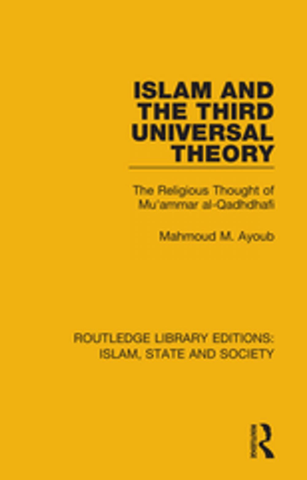 Big bigCover of Islam and the Third Universal Theory