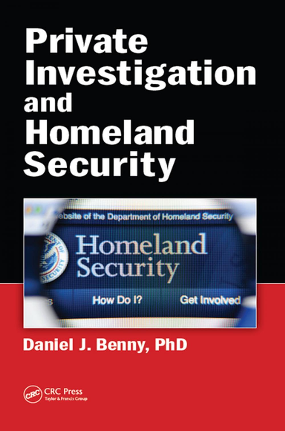 Big bigCover of Private Investigation and Homeland Security