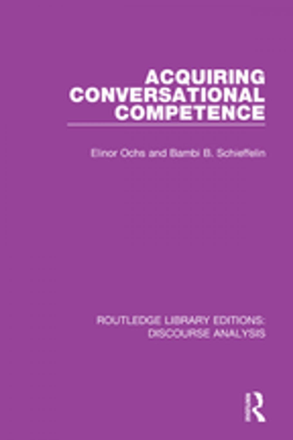 Big bigCover of Acquiring conversational competence