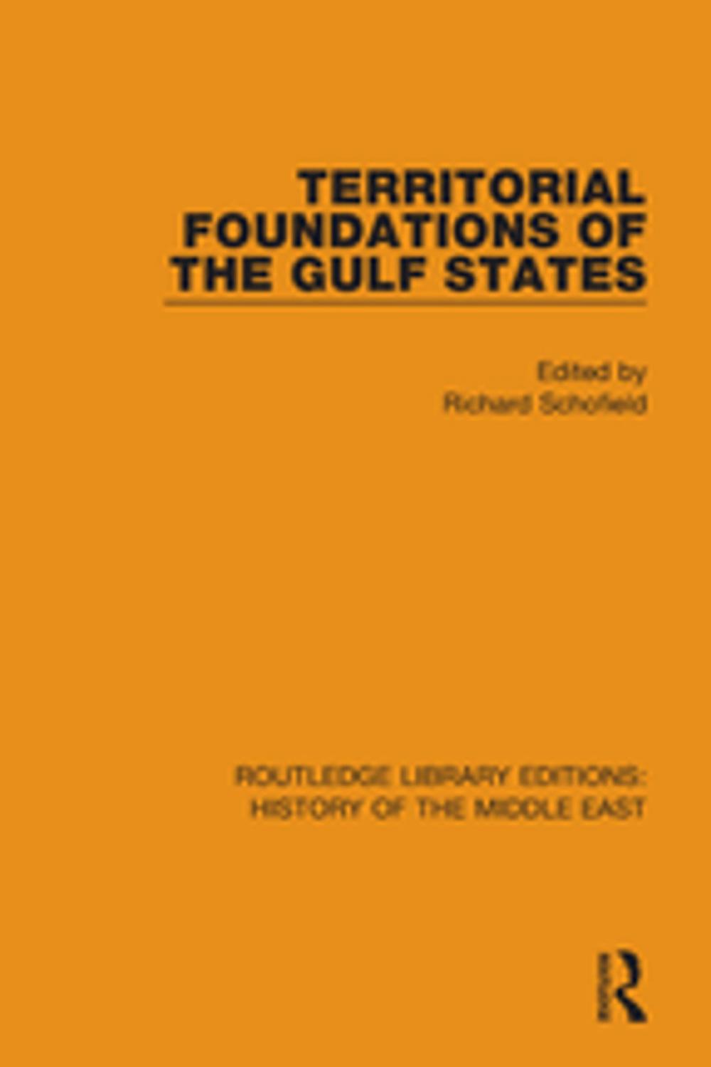 Big bigCover of Territorial Foundations of the Gulf States