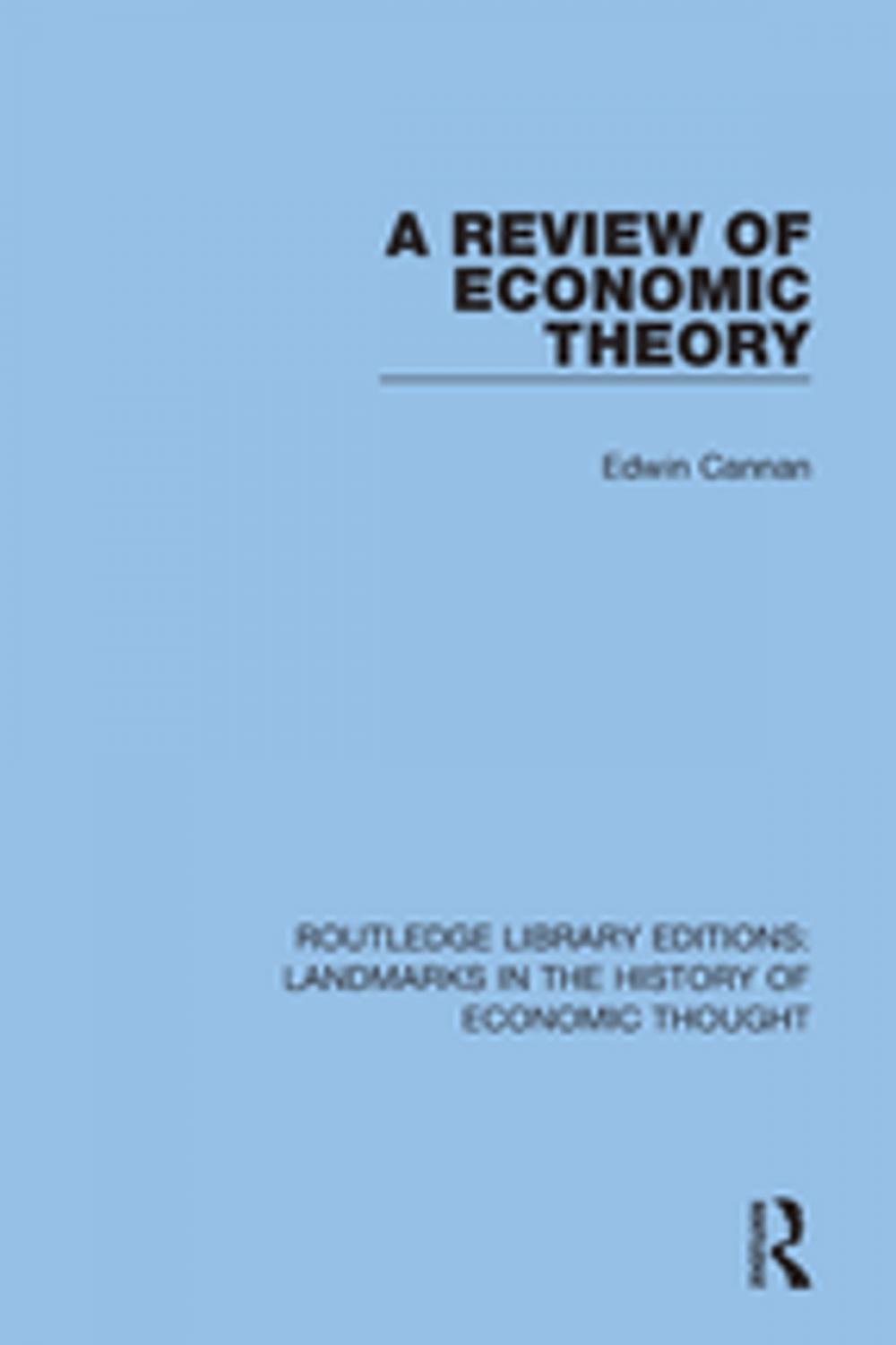 Big bigCover of A Review of Economic Theory