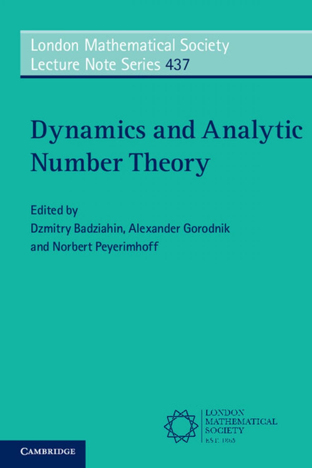 Big bigCover of Dynamics and Analytic Number Theory