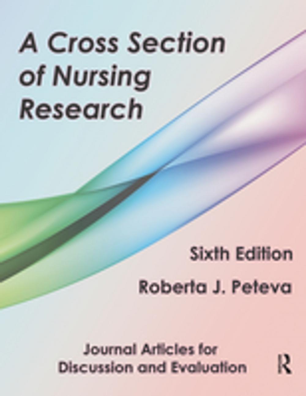 Big bigCover of A Cross Section of Nursing Research