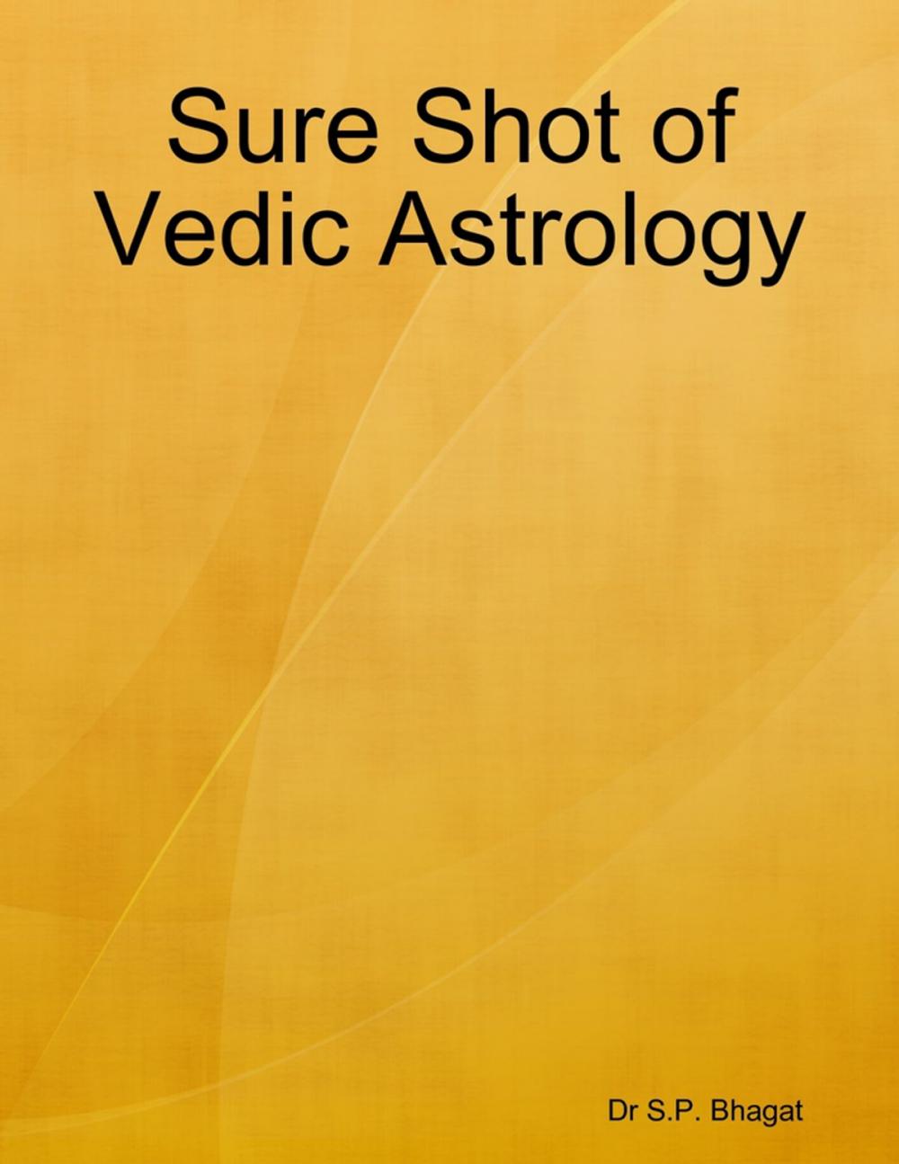 Big bigCover of Sure Shot of Vedic Astrology