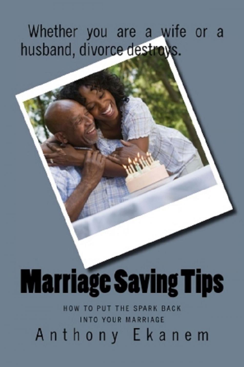 Big bigCover of Marriage Saving Tips