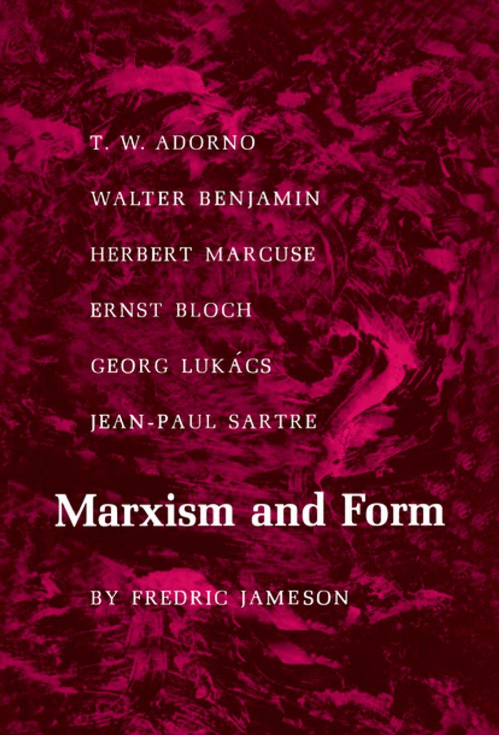 Big bigCover of Marxism and Form