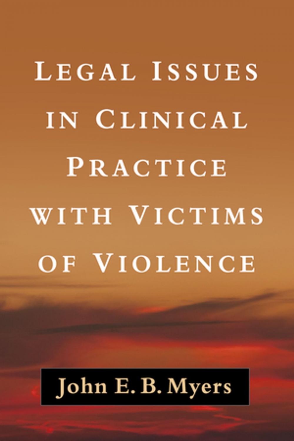 Big bigCover of Legal Issues in Clinical Practice with Victims of Violence