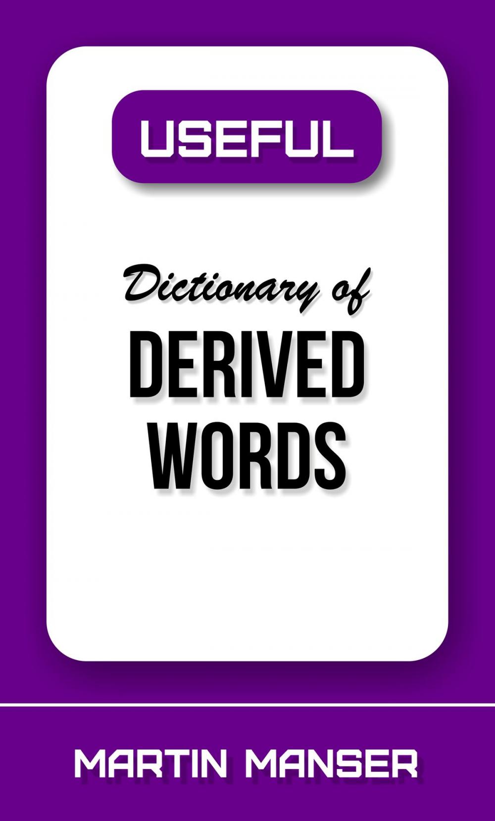 Big bigCover of Useful Dictionary of Derived Words