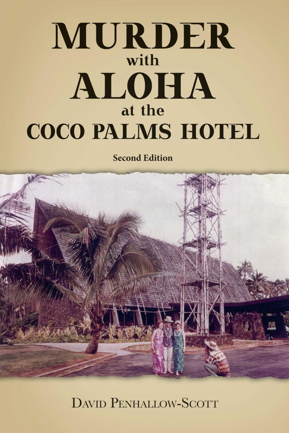 Big bigCover of Murder with Aloha at the Coco Palms Hotel