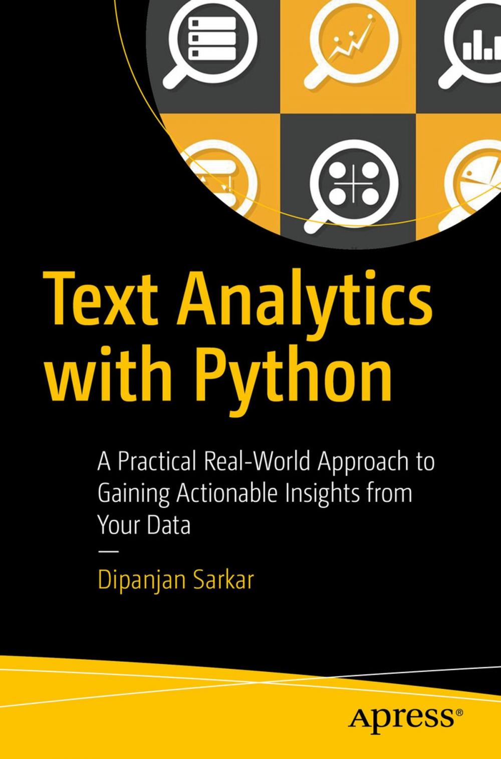 Big bigCover of Text Analytics with Python