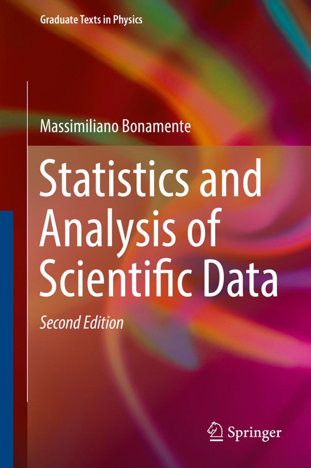 Big bigCover of Statistics and Analysis of Scientific Data