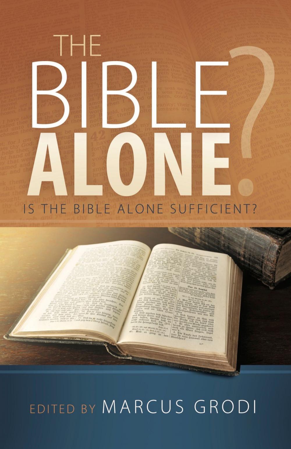 Big bigCover of The Bible Alone?