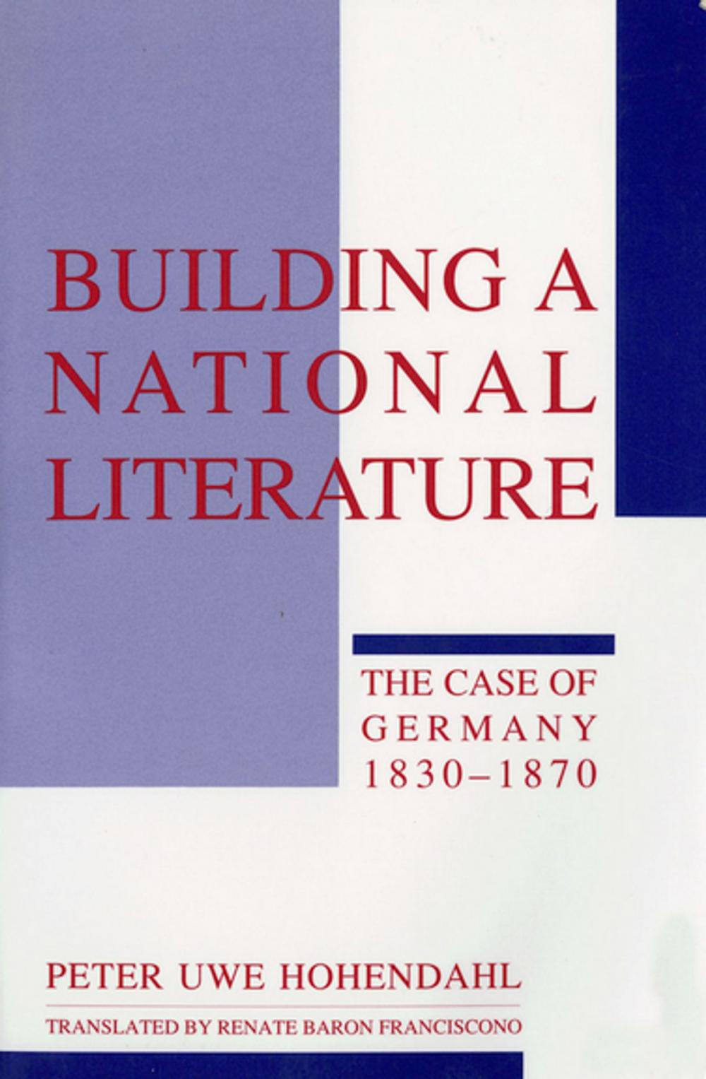 Big bigCover of Building a National Literature