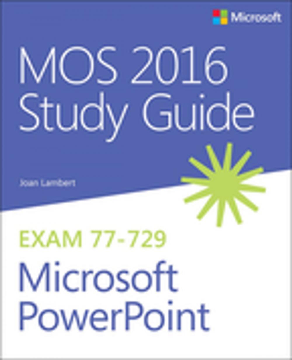 Big bigCover of MOS 2016 Study Guide for Microsoft PowerPoint