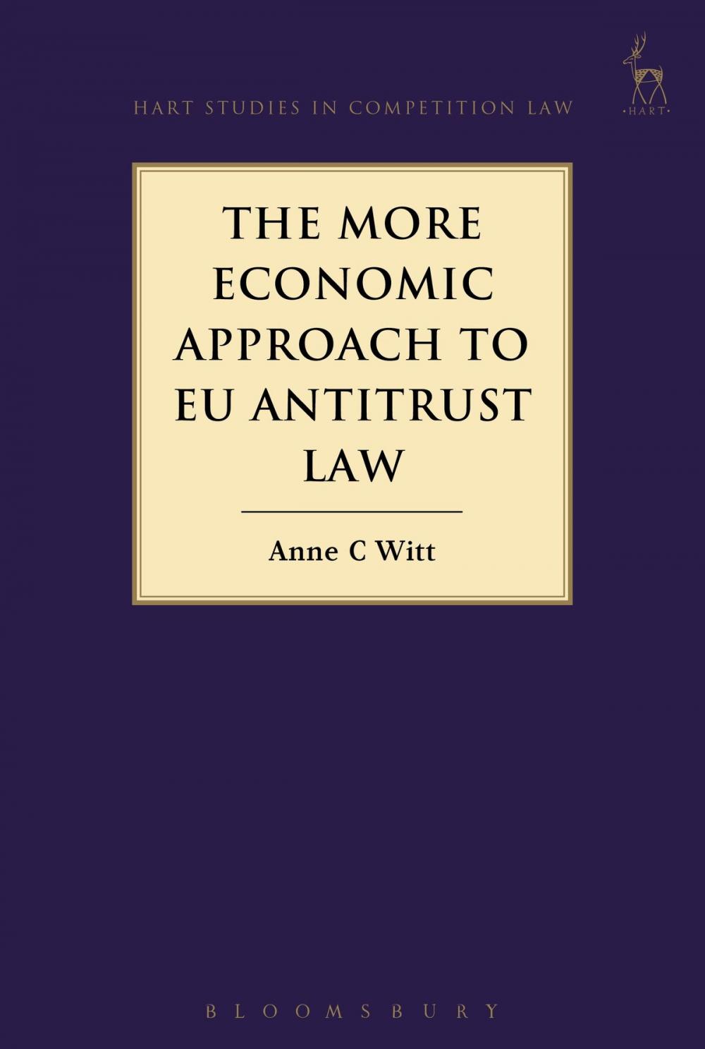 Big bigCover of The More Economic Approach to EU Antitrust Law
