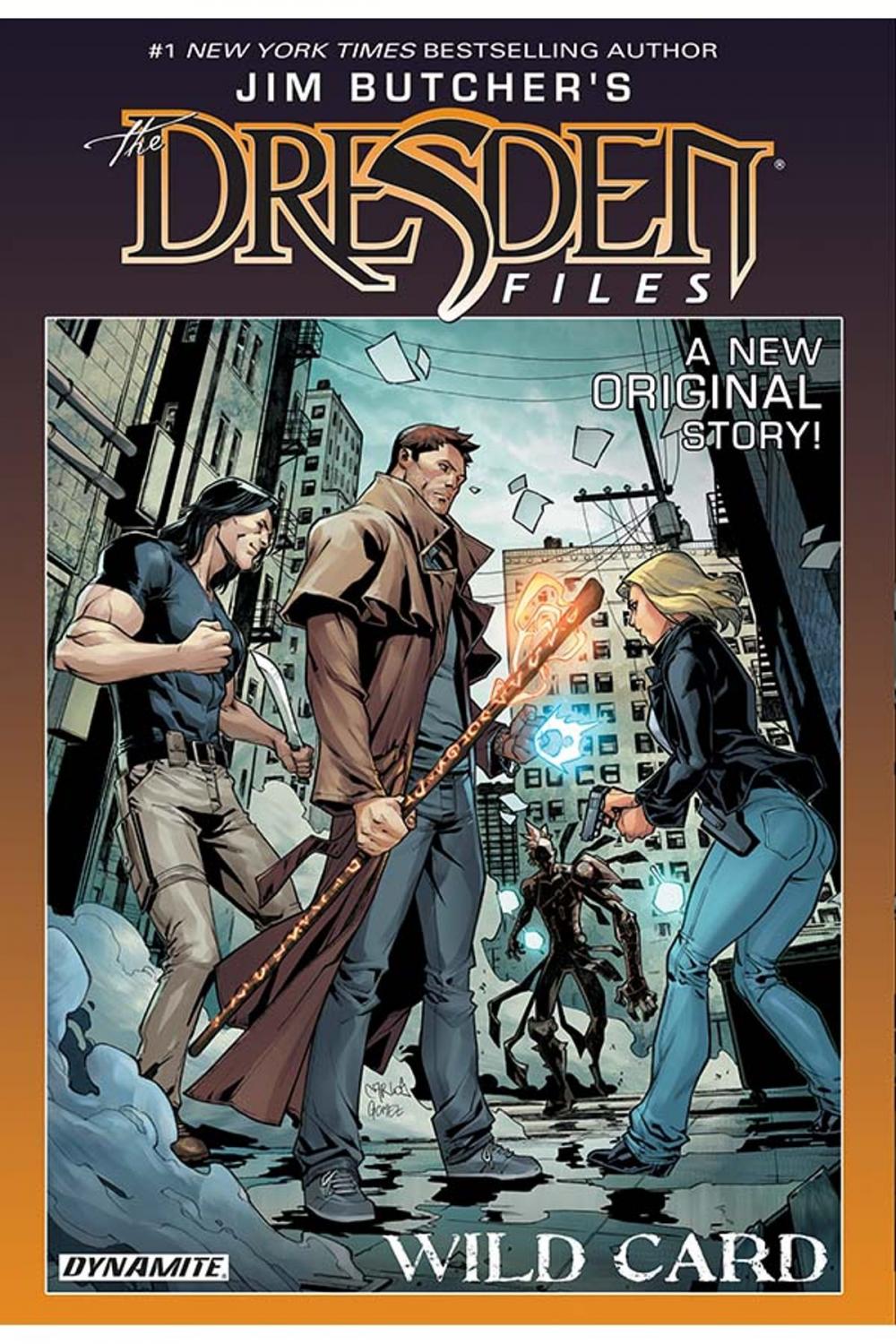 Big bigCover of Jim Butcher's The Dresden Files: Wild Card