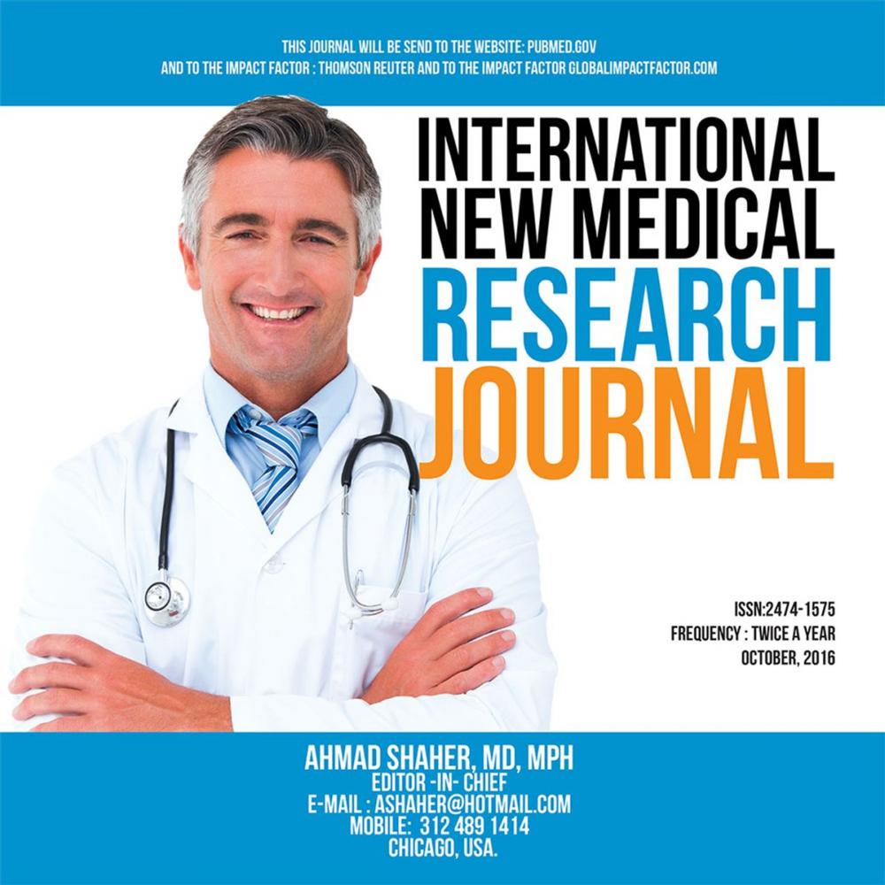 Big bigCover of International New Medical Research Journal