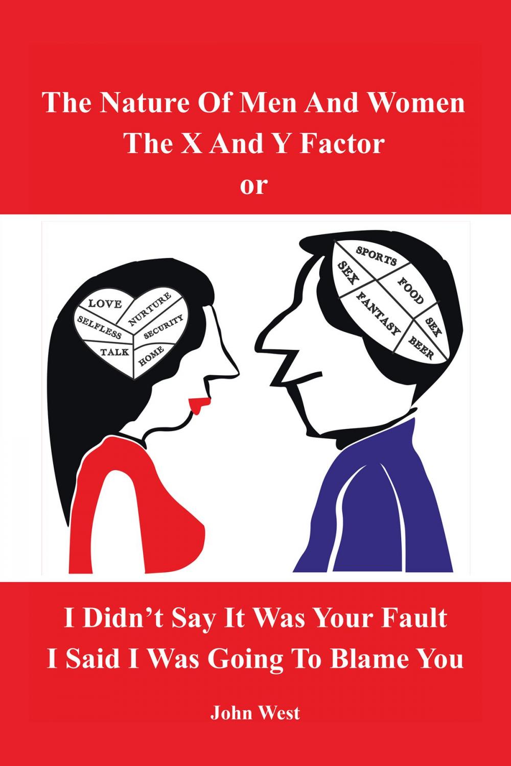 Big bigCover of The Nature of Men and Women, the X and Y Factor, or I Didn’T Say It Was Your Fault, I Said I Was Going to Blame You