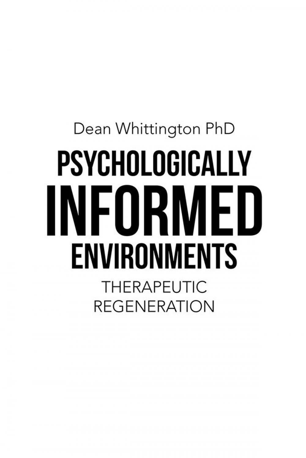 Big bigCover of Psychologically Informed Environments